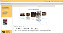 Desktop Screenshot of marketplace.ukpianos.co.uk